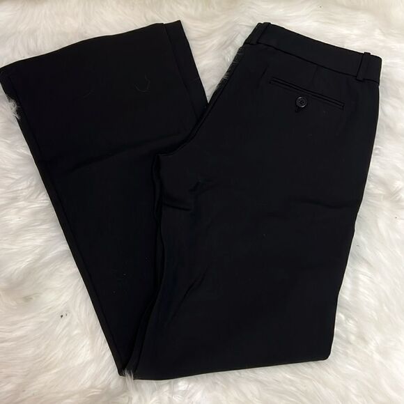 Theory Black Low Rose Wide Leg dress pants Size 2 B18 - Picture 7 of 7